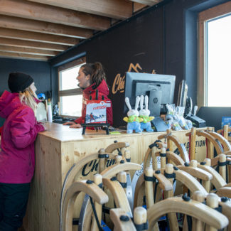 Location de luge au sommet des remontées mécaniques de Charmey