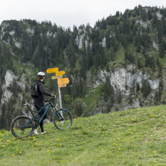 VTT en montagne à Charmey