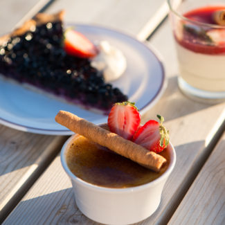 Restaurant Les Dents-Vertes à Charmey, photo des desserts