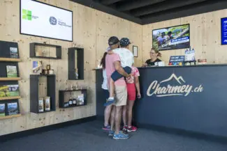 accueil des remontées mécaniques de Charmey