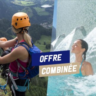Offre combinée via ferrata et bains à Charmey