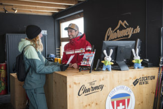 Accueil de l'école suisse de ski de Charmey